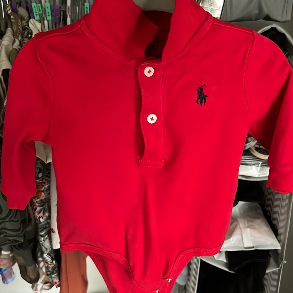 Ralph Lauren Baby Polo Onesie